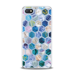 Lex Altern TPU Silicone Xiaomi Redmi Mi Case Blue Honeycombs