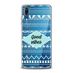 Lex Altern TPU Silicone Huawei Honor Case Geometric Quote