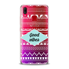 Lex Altern TPU Silicone VIVO Case Geometric Quote