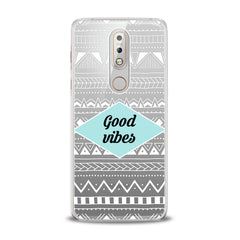 Lex Altern TPU Silicone Nokia Case Geometric Quote