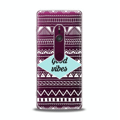 Lex Altern TPU Silicone Sony Xperia Case Geometric Quote