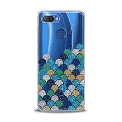 Lex Altern TPU Silicone Lenovo Case Abstract Fishscale