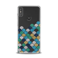 Lex Altern TPU Silicone Motorola Case Abstract Fishscale