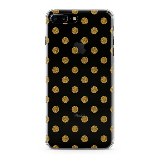 Lex Altern Golden Dots Phone Case for your iPhone & Android phone.