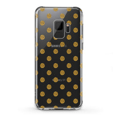 Lex Altern TPU Silicone Samsung Galaxy Case Golden Dots