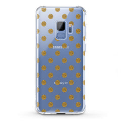 Lex Altern TPU Silicone Samsung Galaxy Case Golden Dots