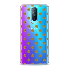 Lex Altern TPU Silicone Oppo Case Golden Dots