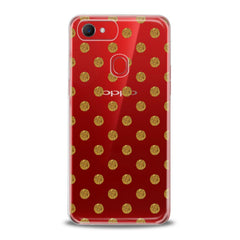 Lex Altern TPU Silicone Oppo Case Golden Dots