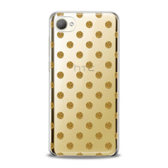 Lex Altern TPU Silicone HTC Case Golden Dots