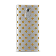 Lex Altern TPU Silicone Sony Xperia Case Golden Dots