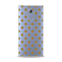 Lex Altern TPU Silicone Sony Xperia Case Golden Dots