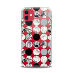 Lex Altern TPU Silicone iPhone Case Watercolor Circles