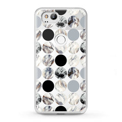 Lex Altern TPU Silicone Google Pixel Case Watercolor Circles