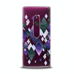 Lex Altern TPU Silicone Sony Xperia Case Colorful Rhombuses