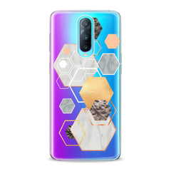 Lex Altern TPU Silicone Oppo Case Geometric Hexagons