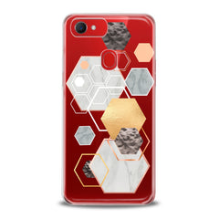 Lex Altern TPU Silicone Oppo Case Geometric Hexagons