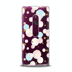 Lex Altern TPU Silicone Sony Xperia Case Watercolor Dots