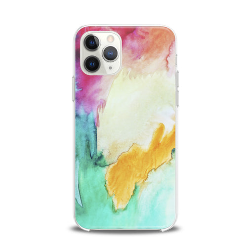 Lex Altern TPU Silicone iPhone Case Watercolor Paint