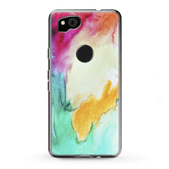 Lex Altern TPU Silicone Google Pixel Case Watercolor Paint