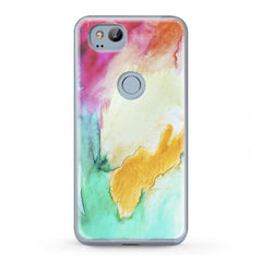 Lex Altern TPU Silicone Google Pixel Case Watercolor Paint