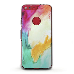 Lex Altern TPU Silicone Google Pixel Case Watercolor Paint