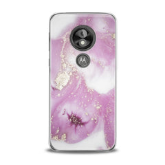 Lex Altern TPU Silicone Motorola Case Pink Oil Paint