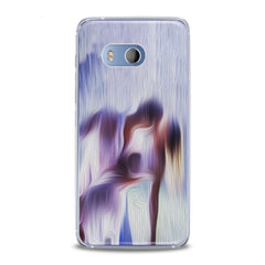 Lex Altern TPU Silicone HTC Case Gouache Abstraction