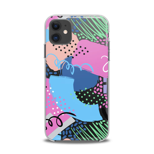 Lex Altern TPU Silicone iPhone Case Colorful Abstract Print