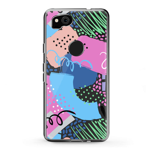 Lex Altern Google Pixel Case Colorful Abstract Print