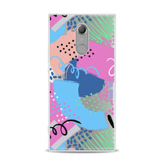 Lex Altern TPU Silicone Sony Xperia Case Colorful Abstract Print