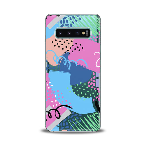 Lex Altern Colorful Abstract Print Samsung Galaxy Case