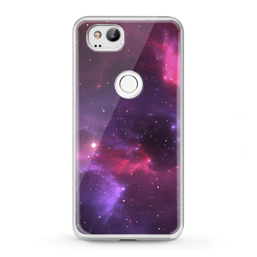 Lex Altern Google Pixel Case Purple Abstract Space