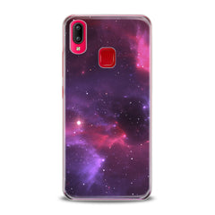 Lex Altern TPU Silicone VIVO Case Purple Abstract Space