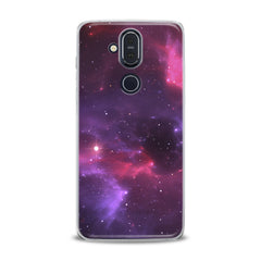 Lex Altern TPU Silicone Nokia Case Purple Abstract Space