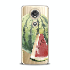 Lex Altern TPU Silicone Motorola Case Watermelon Theme