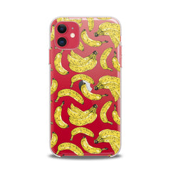 Lex Altern TPU Silicone iPhone Case Banana Pattern