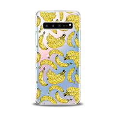 Lex Altern TPU Silicone Samsung Galaxy Case Banana Pattern