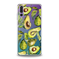 Lex Altern TPU Silicone Huawei Honor Case Avocado Pattern