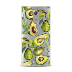 Lex Altern TPU Silicone Sony Xperia Case Avocado Pattern