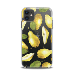 Lex Altern TPU Silicone iPhone Case Pears Pattern