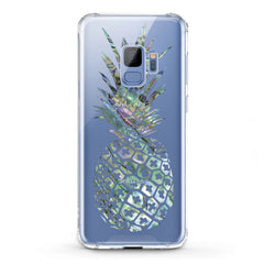 Lex Altern TPU Silicone Samsung Galaxy Case Iridescent Pineapple