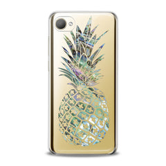 Lex Altern TPU Silicone HTC Case Iridescent Pineapple