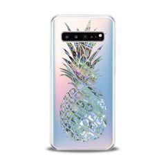 Lex Altern TPU Silicone Samsung Galaxy Case Iridescent Pineapple