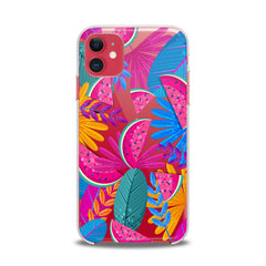 Lex Altern TPU Silicone iPhone Case Bright Watermelon