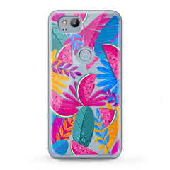 Lex Altern TPU Silicone Google Pixel Case Bright Watermelon