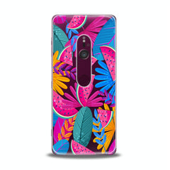 Lex Altern TPU Silicone Sony Xperia Case Bright Watermelon