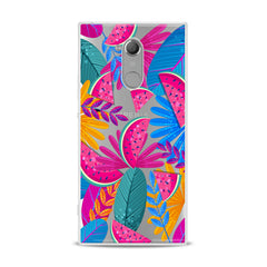 Lex Altern TPU Silicone Sony Xperia Case Bright Watermelon