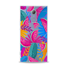 Lex Altern TPU Silicone Sony Xperia Case Bright Watermelon