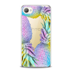 Lex Altern TPU Silicone HTC Case Pastel Pineapple