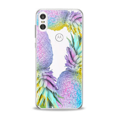 Lex Altern TPU Silicone Motorola Case Pastel Pineapple